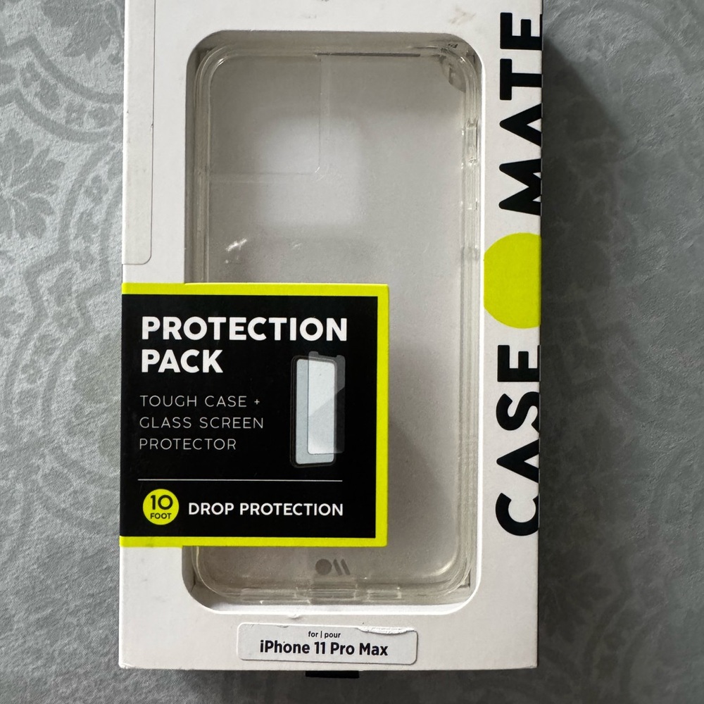 Case-Mate Clear Protection Pack for iPhone 11 Pro Max